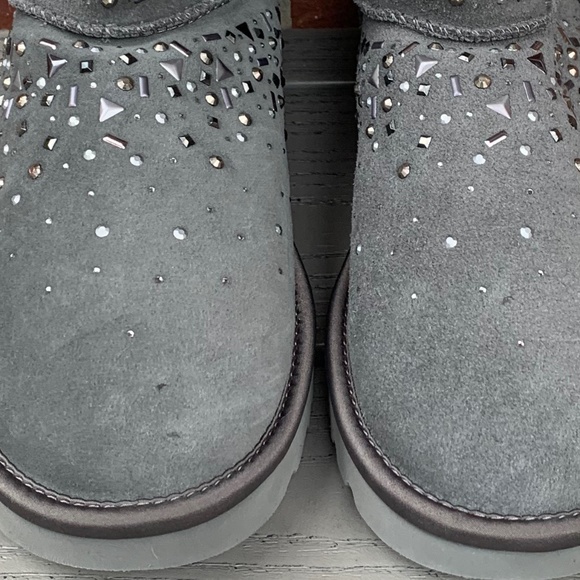 New UGG Mini Boot with Silver Studs - Picture 14 of 15